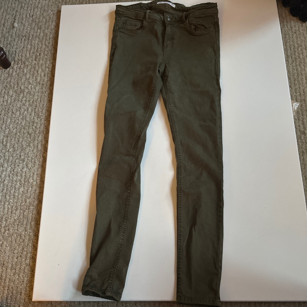 army green jeans